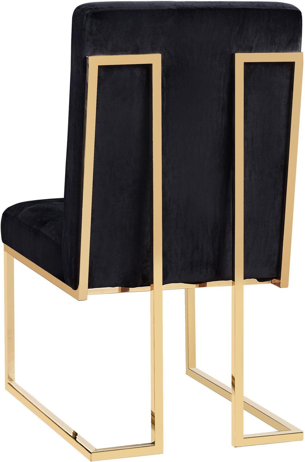 italian chair Contemporary Design Furniture Dining Chairs Black