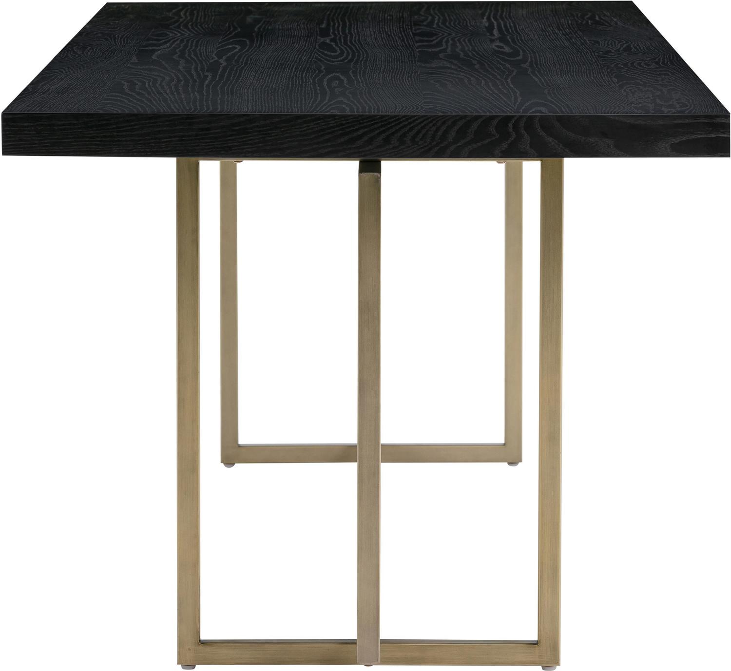 black wood kitchen table Contemporary Design Furniture Dining Tables Black