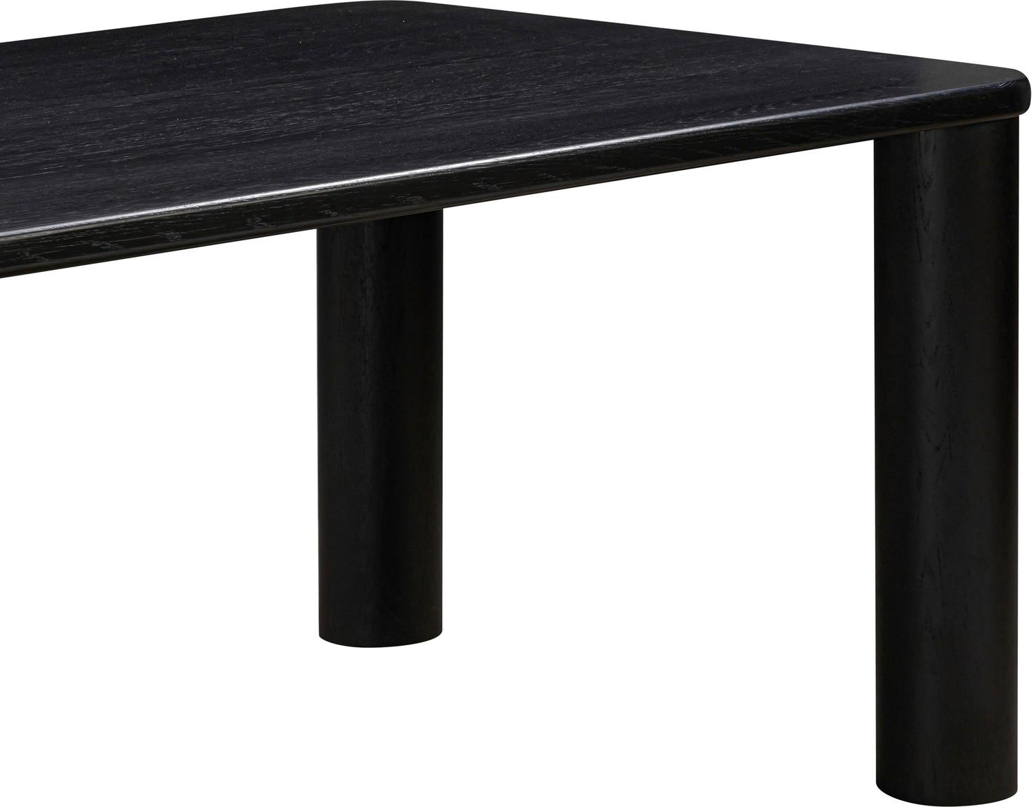 different table heights Contemporary Design Furniture Dining Tables Black