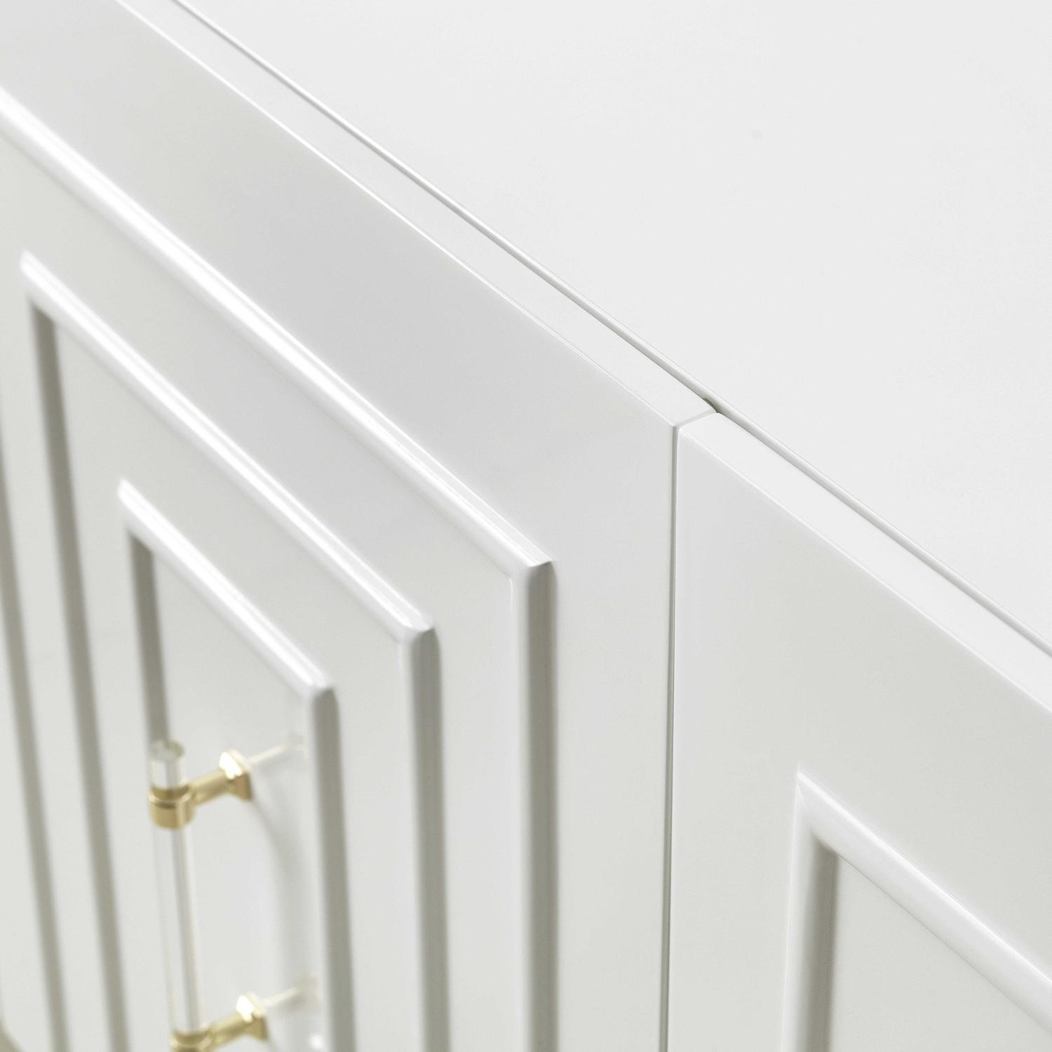 buffet hutch cabinet Contemporary Design Furniture Buffets White