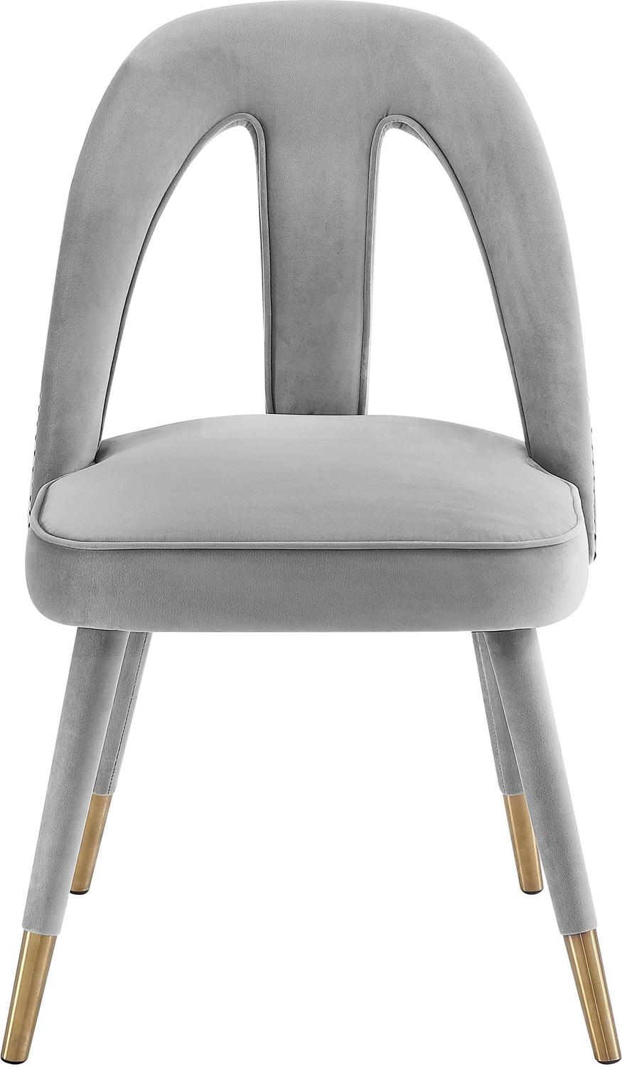 club chair and ottoman Contemporary Design Furniture Dining Chairs Grey