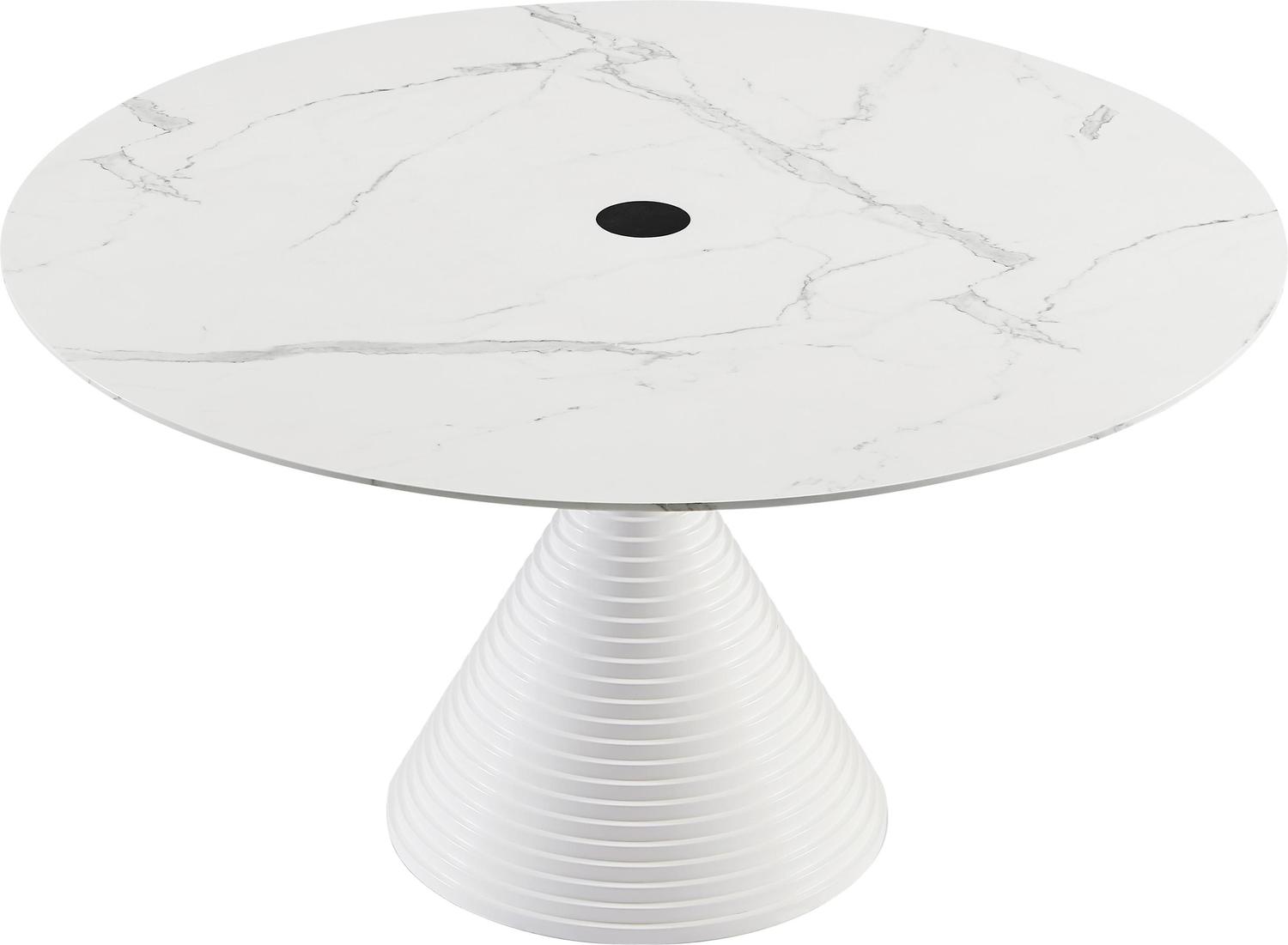 marble top counter height dining table set Contemporary Design Furniture Dining Tables White