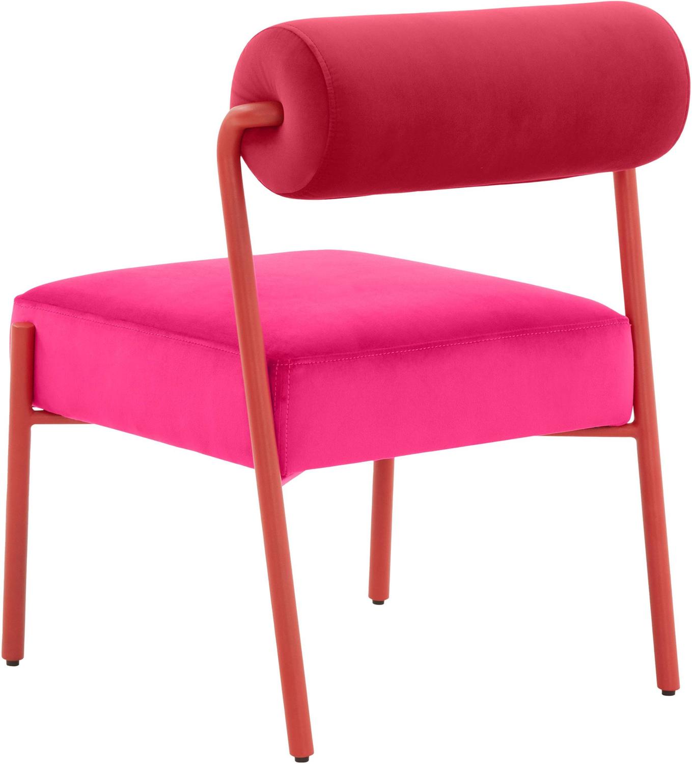 comfortable wood chair Contemporary Design Furniture Dining Chairs Pink