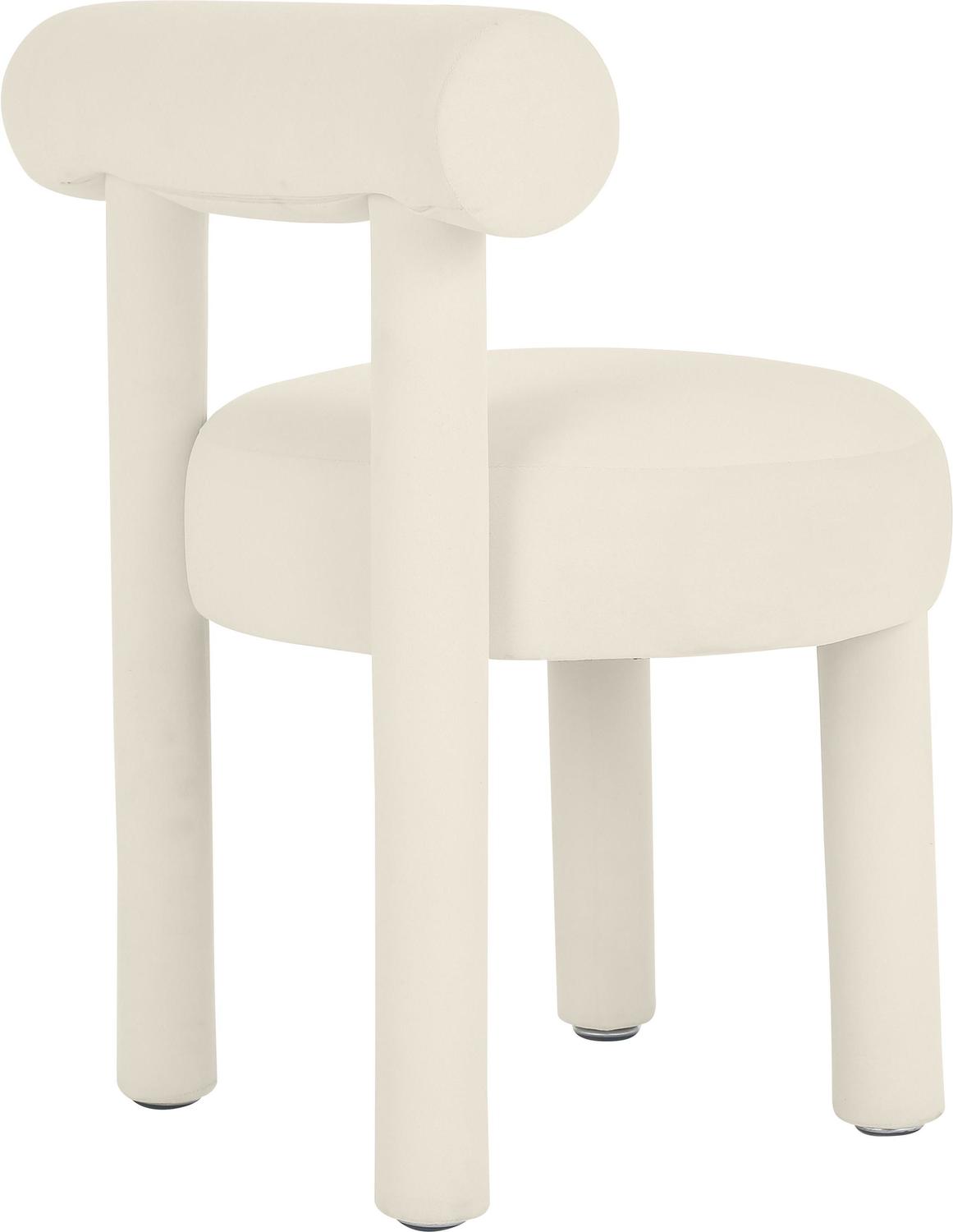 small space dining set Contemporary Design Furniture Dining Chairs Cream