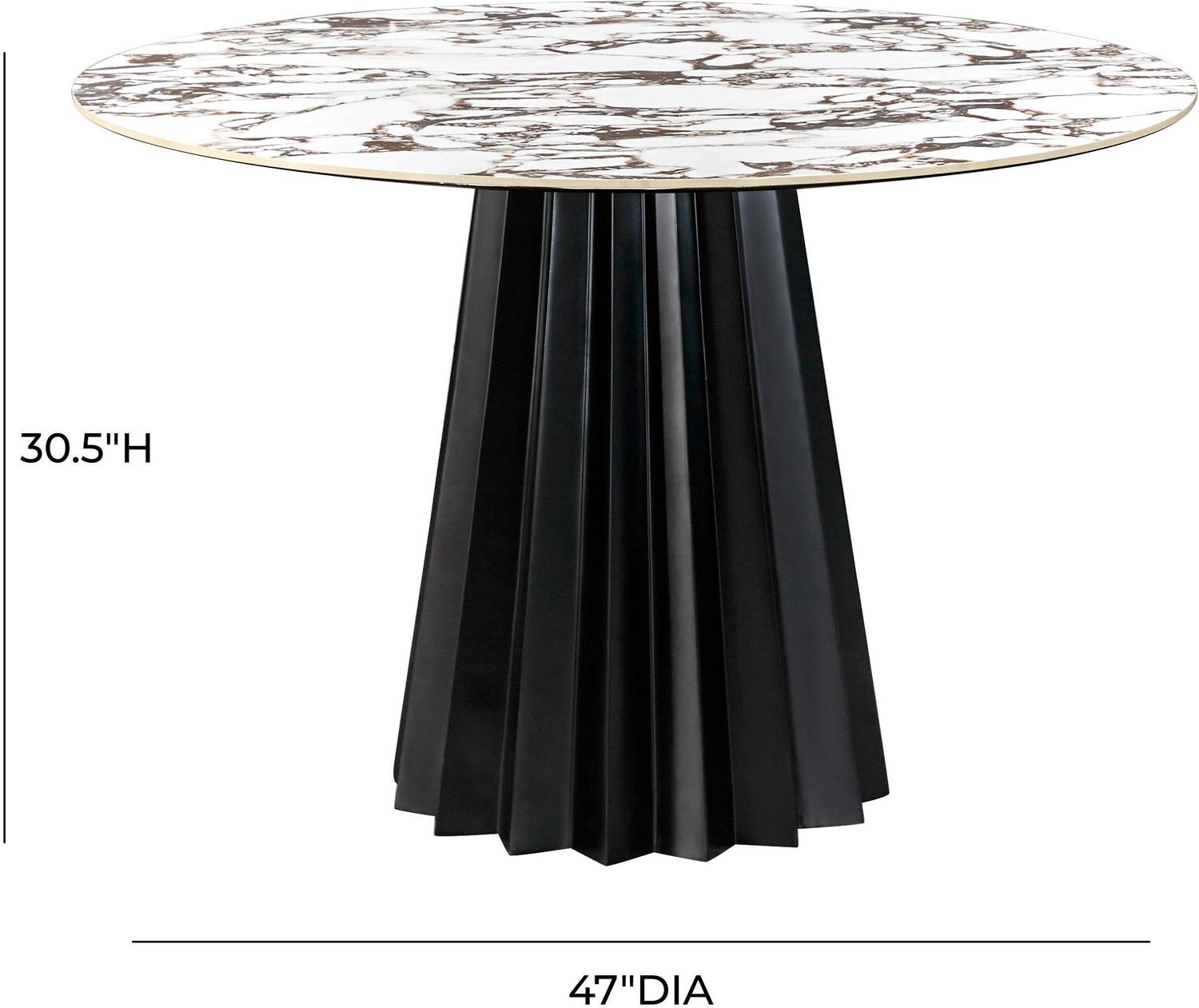 grey round dining table set Contemporary Design Furniture Dining Tables Black,White Marble