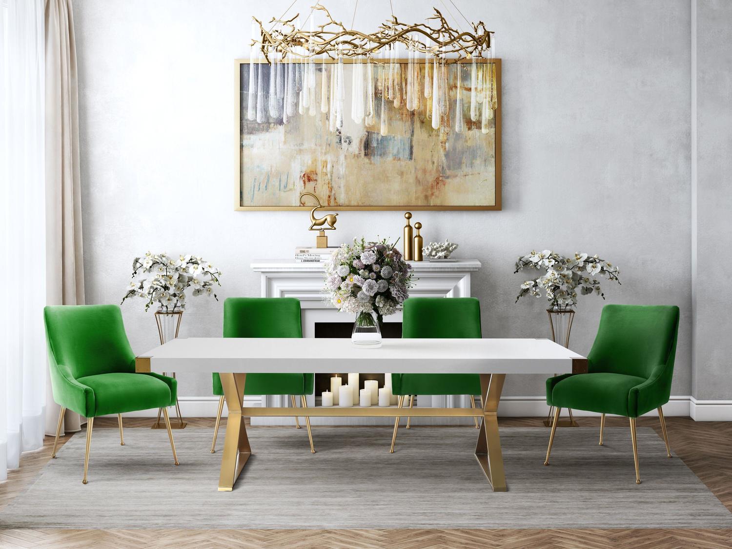 4 chairs dining room table sets Contemporary Design Furniture Dining Tables White