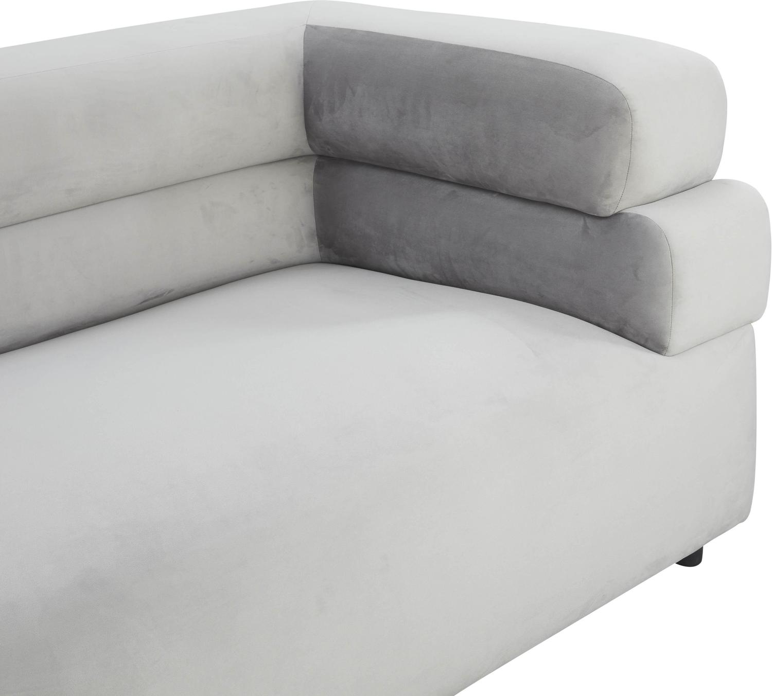 white modern leather sofa Contemporary Design Furniture Sofas Sofas and Loveseat Light Grey