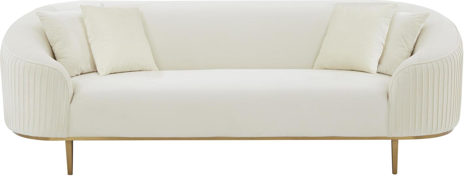 velvet couch sleeper Contemporary Design Furniture Sofas Cream
