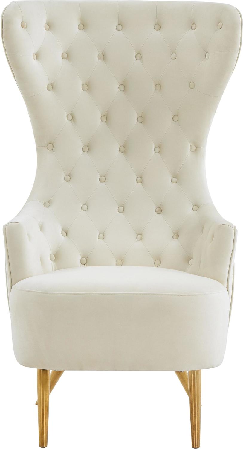 ottoman for leather chair Contemporary Design Furniture Accent Chairs Cream