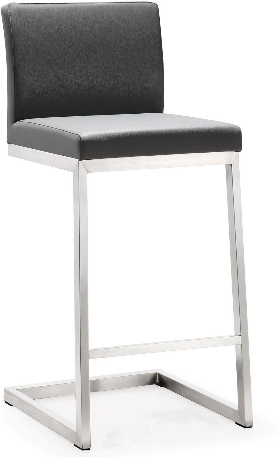 bar and counter stools with backs Contemporary Design Furniture Stools Grey