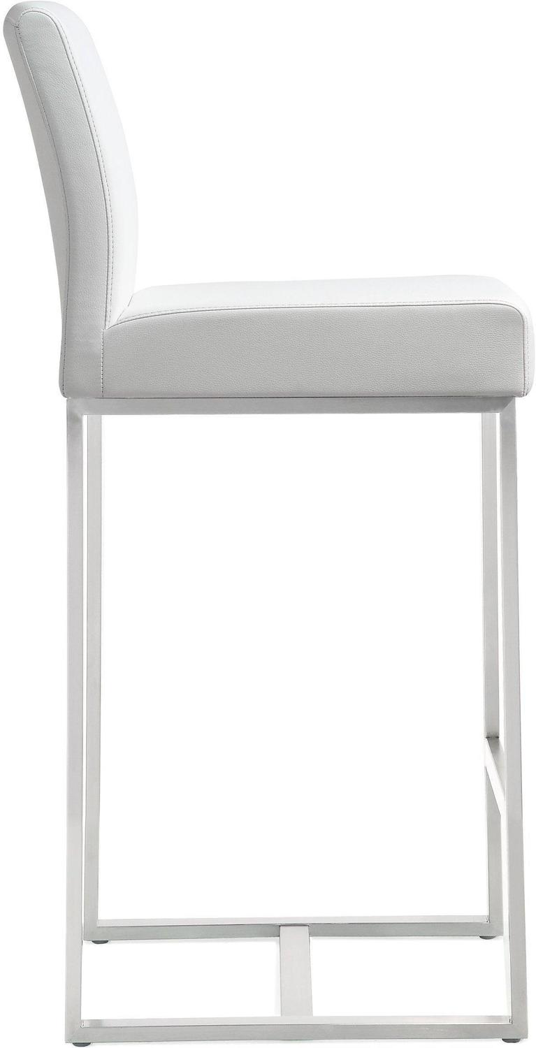 gray and gold bar stools Contemporary Design Furniture Stools White