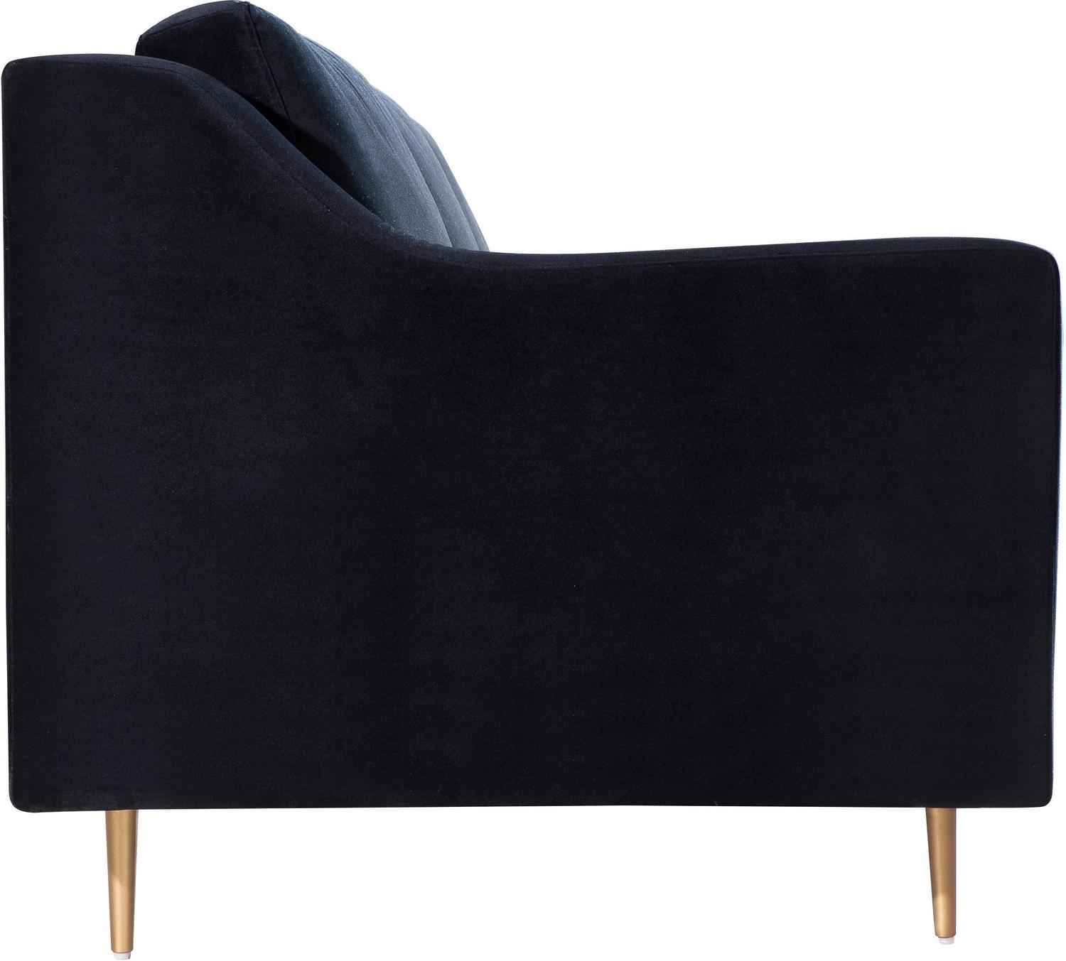 small couch with chaise Contemporary Design Furniture Sofas Black