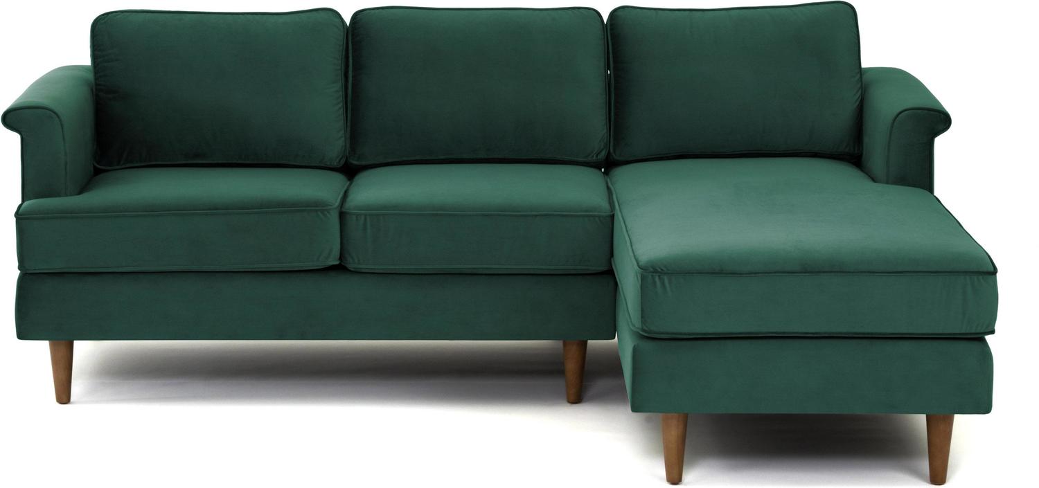 sectional with storage and pull out bed Contemporary Design Furniture Sectionals Forest Green