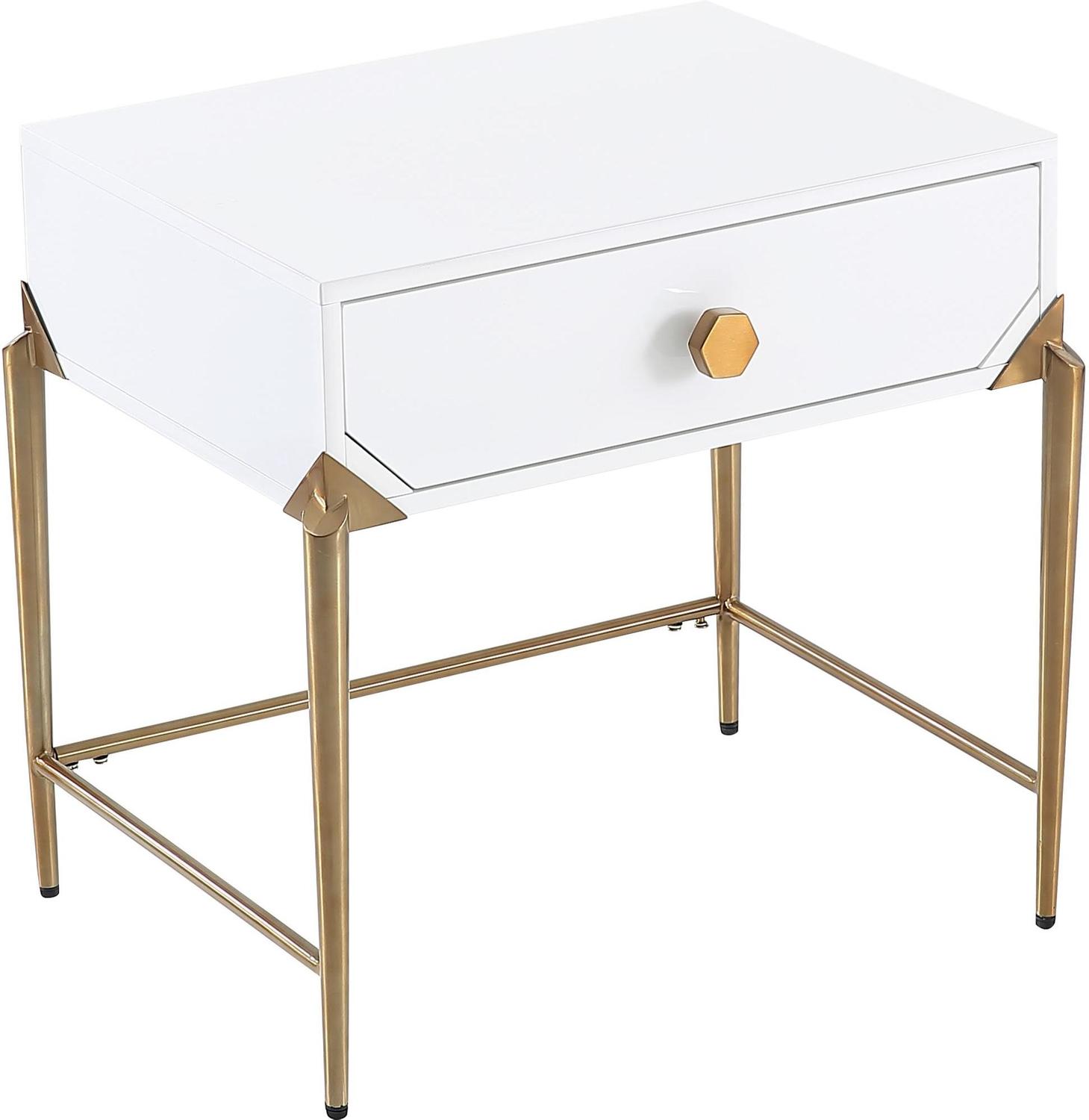 little coffee table Contemporary Design Furniture Nightstands White