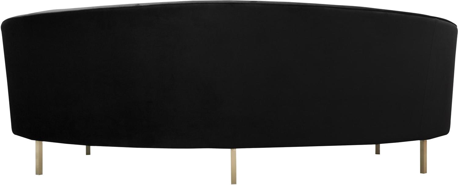 circle couch Contemporary Design Furniture Sofas Black