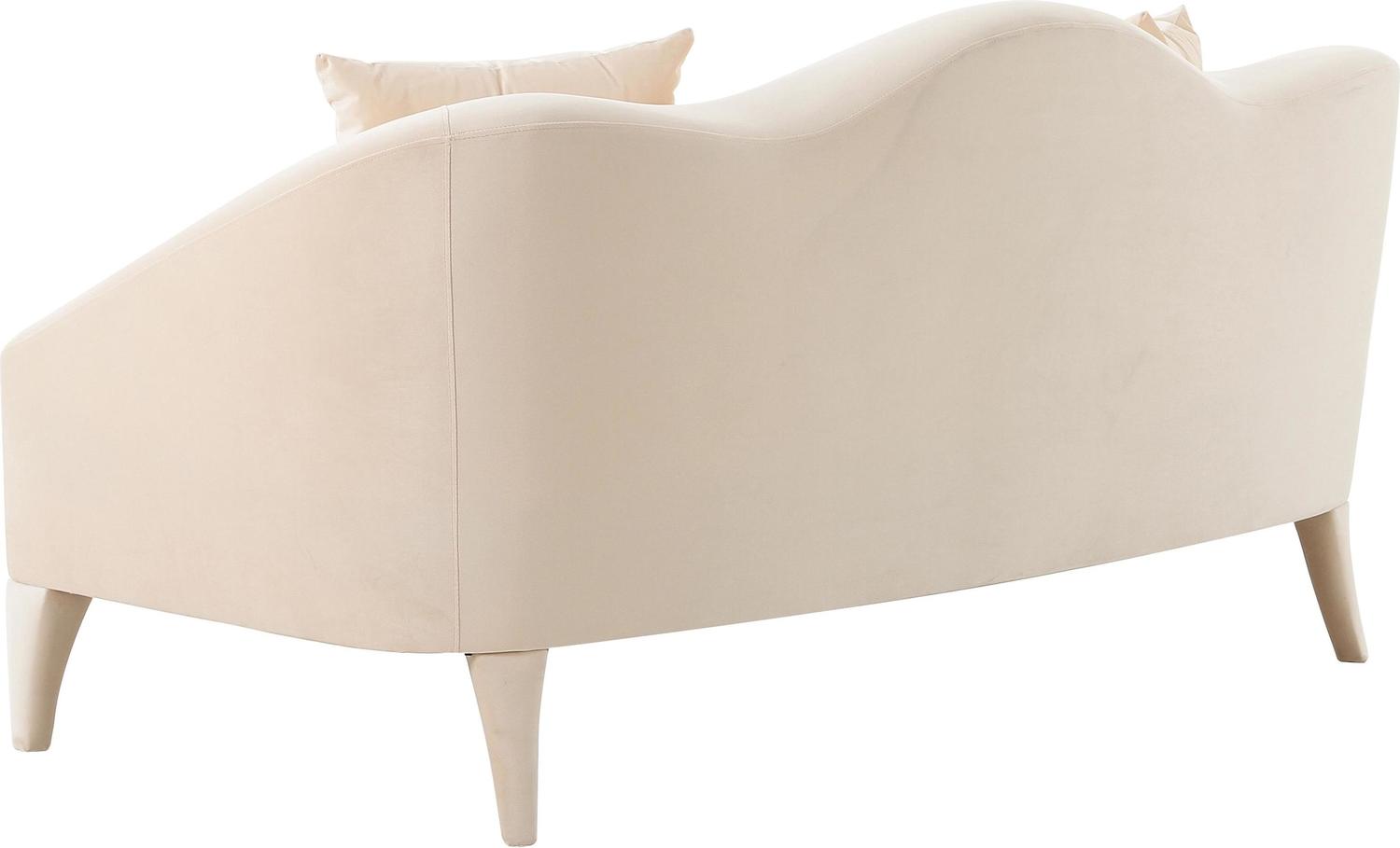 sectional love seat Contemporary Design Furniture Loveseats Peach