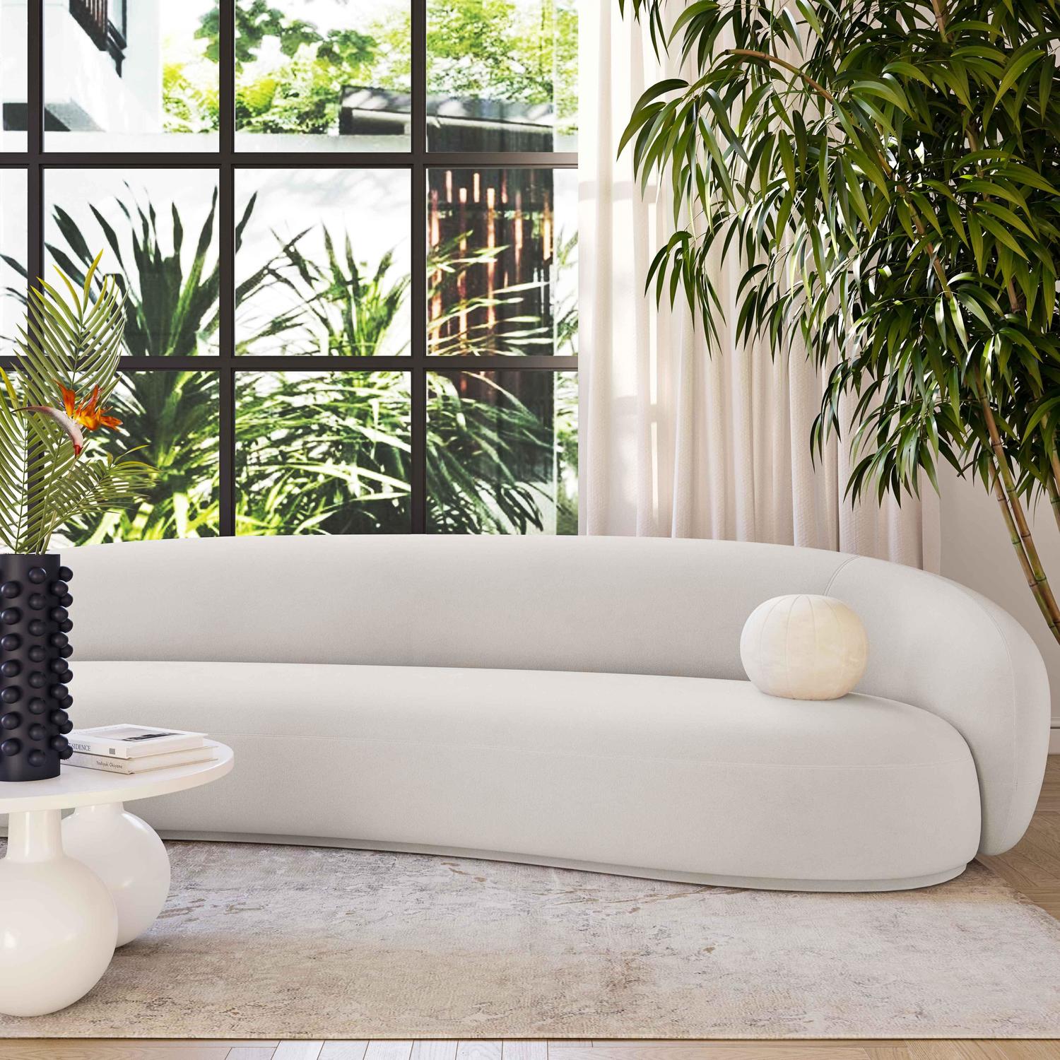 large white couch Contemporary Design Furniture Sofas Cream