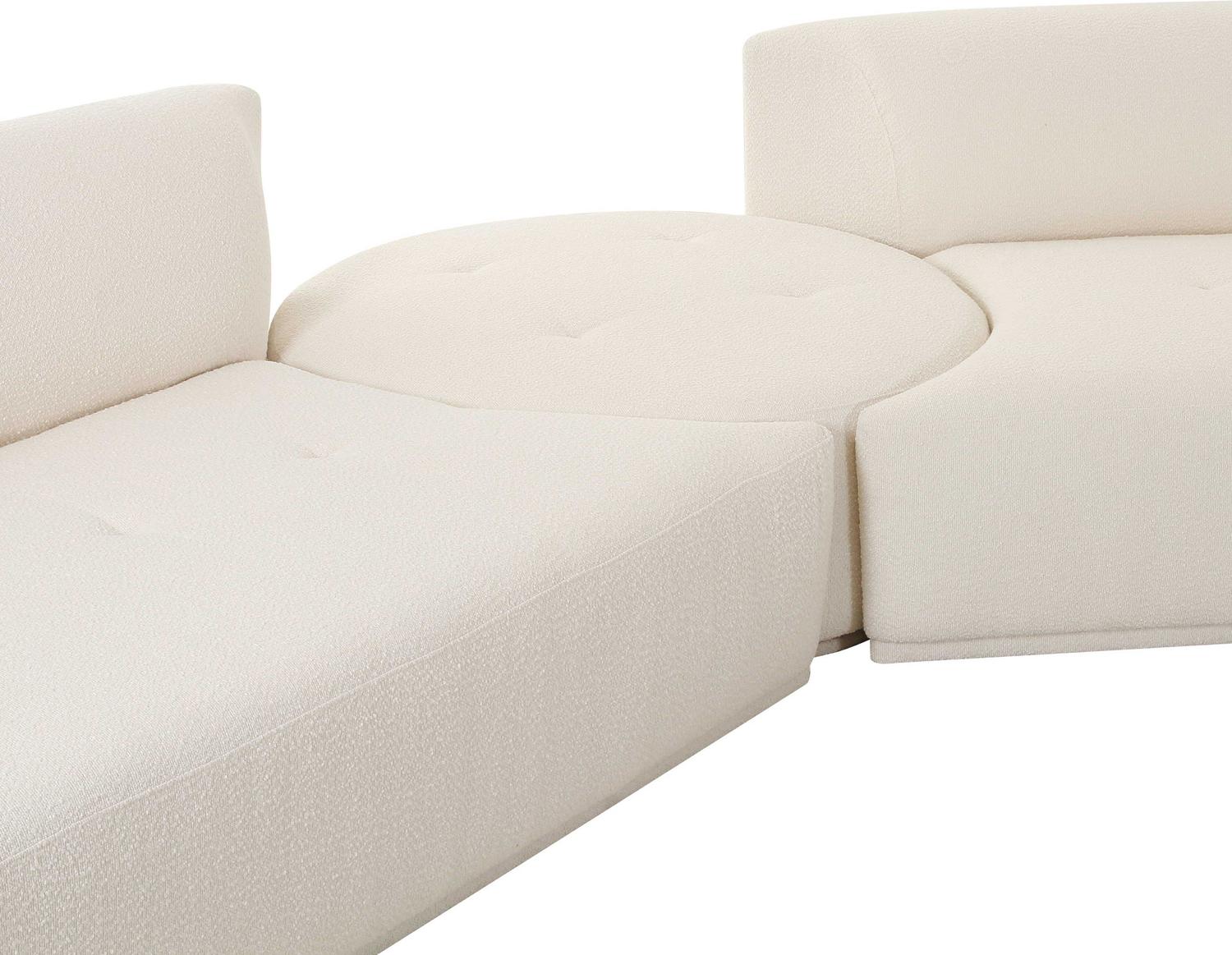 velvet furniture Contemporary Design Furniture Sectionals Cream