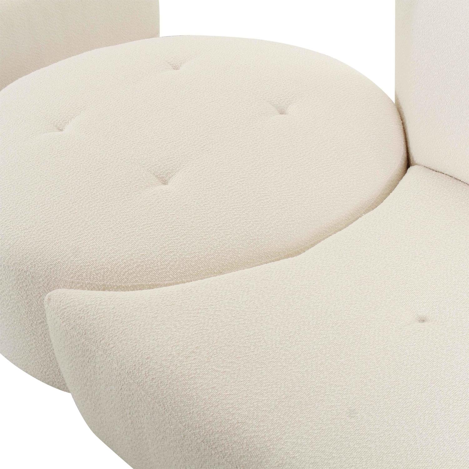 leather couch with ottoman Contemporary Design Furniture Sectionals Cream