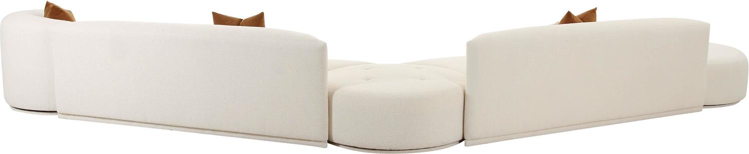small brown sectional couch Contemporary Design Furniture Sectionals Cream
