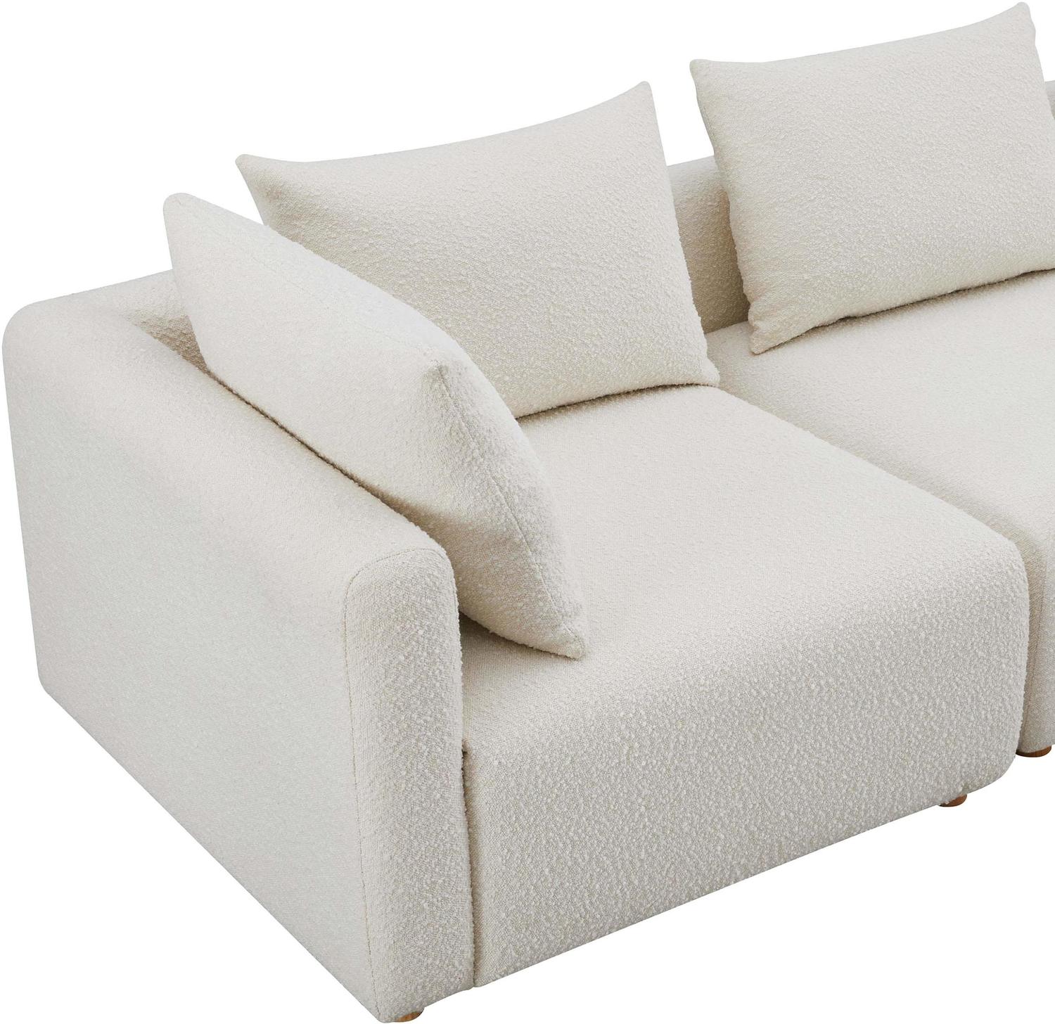 modern grey velvet sofa Contemporary Design Furniture Sectionals Cream