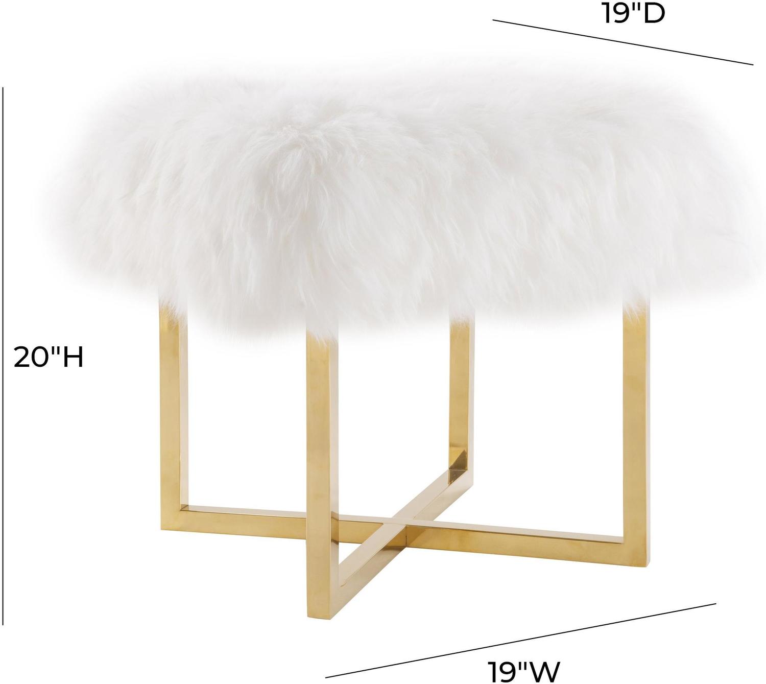 white fabric bench Contemporary Design Furniture Benches White