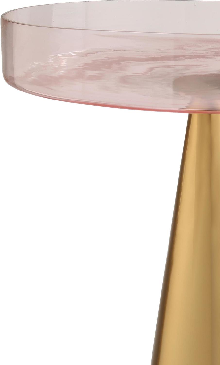 glass side tables for living room Contemporary Design Furniture Side Tables Gold,Pink