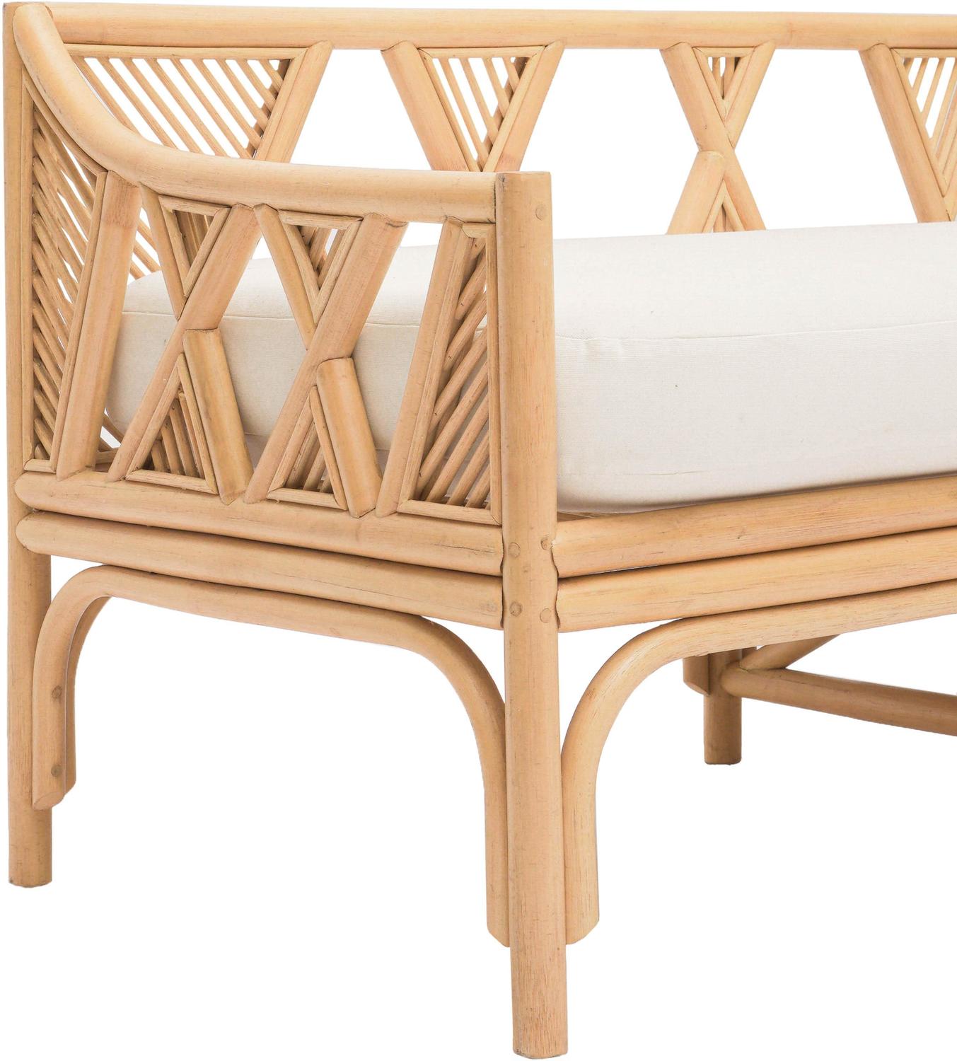outdoor ottoman blue Contemporary Design Furniture Benches Natural,White