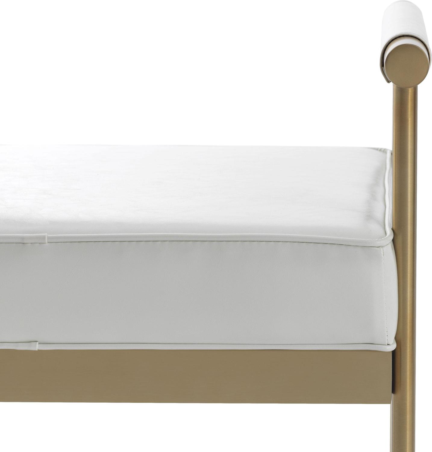 ottoman high Contemporary Design Furniture Benches White