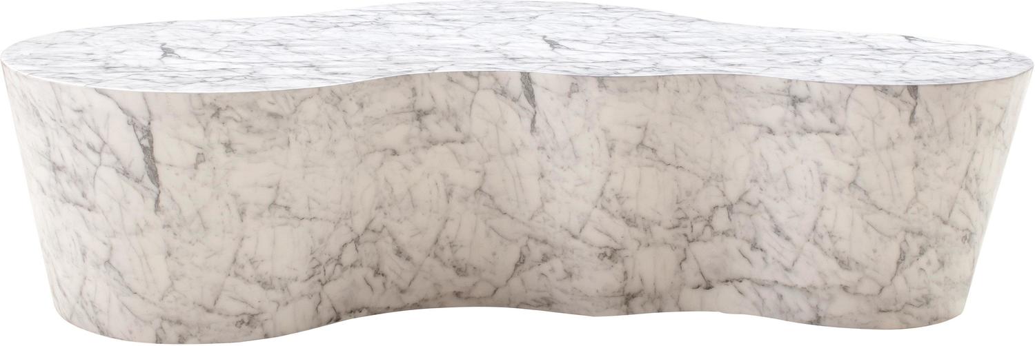 rectangular coffee table white Contemporary Design Furniture Coffee Tables White Marble