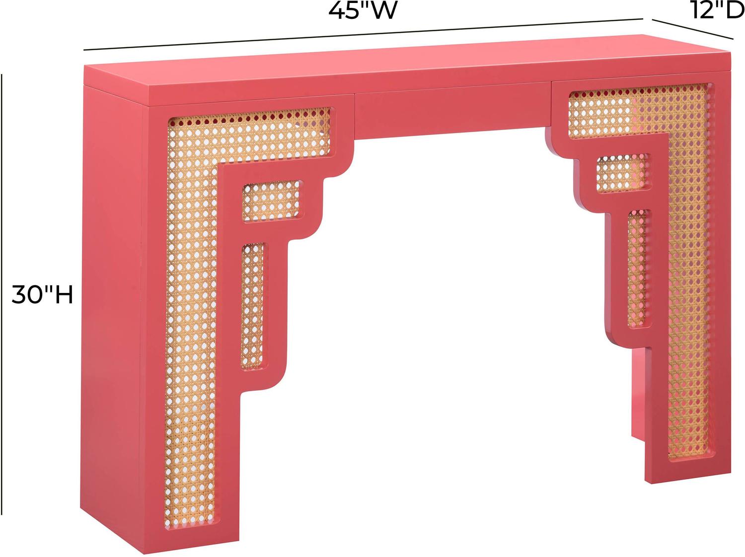 decorative tray for coffee table Contemporary Design Furniture Console Tables Pink