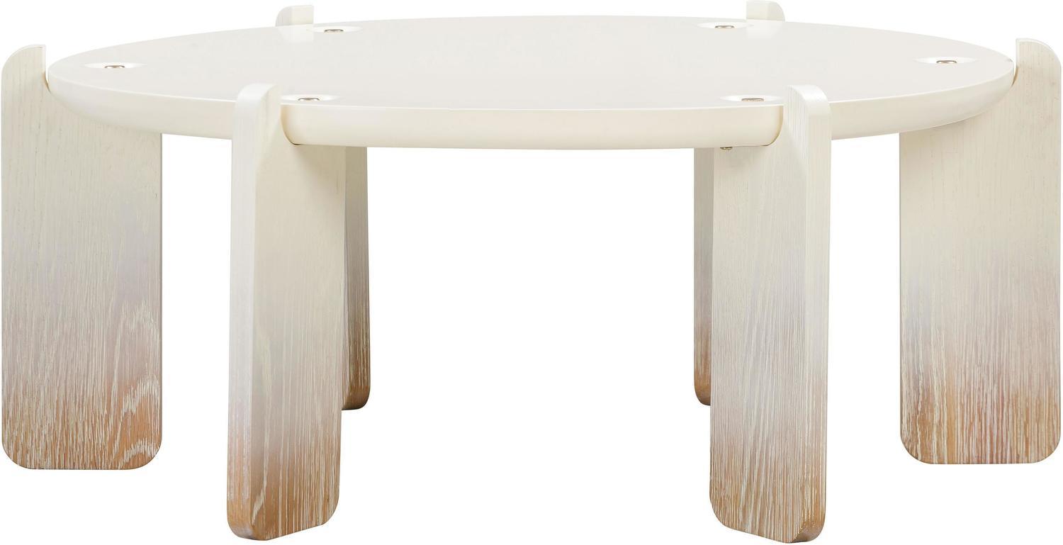 oval glass table Contemporary Design Furniture Coffee Tables Cream