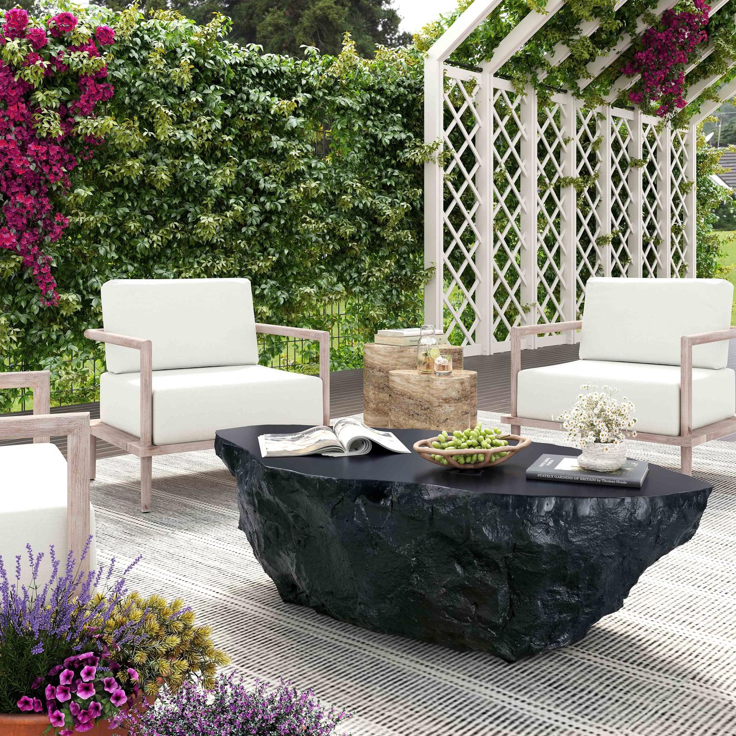 outdoor coffee table design Contemporary Design Furniture Coffee Tables Black