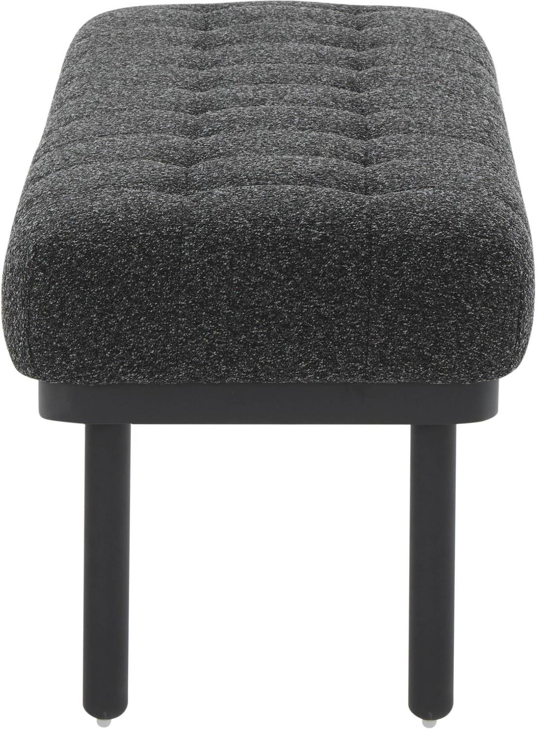fabric ottoman Contemporary Design Furniture Benches Black