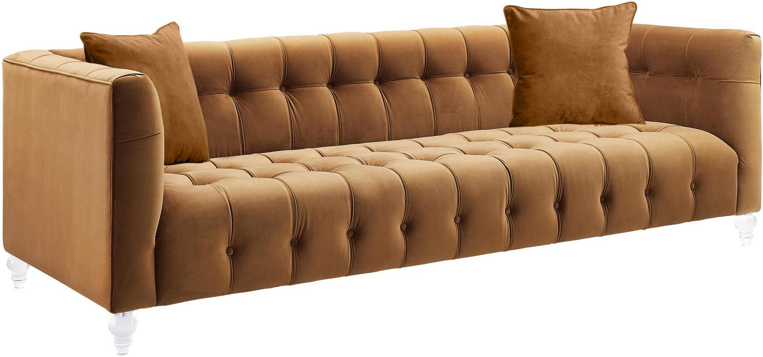 loveseat chaise sectional Contemporary Design Furniture Sofas Cognac