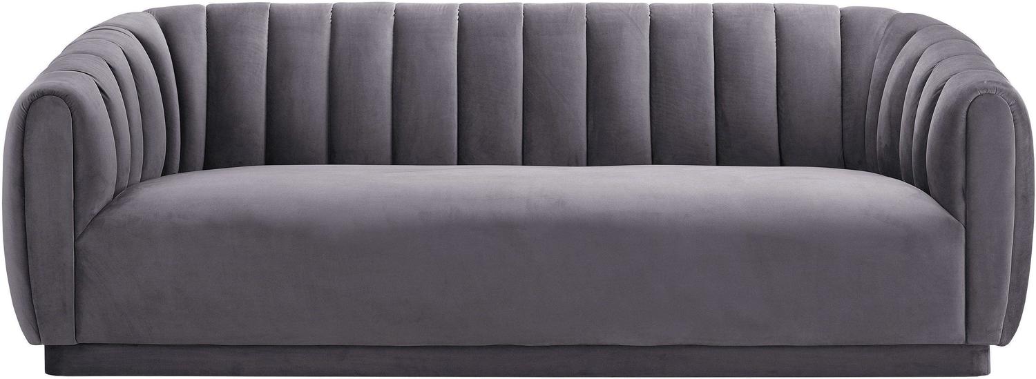 gray loveseat and sofa Contemporary Design Furniture Sofas Grey