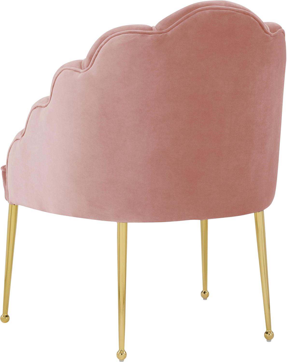 velvet lounge chair Contemporary Design Furniture Accent Chairs Blush