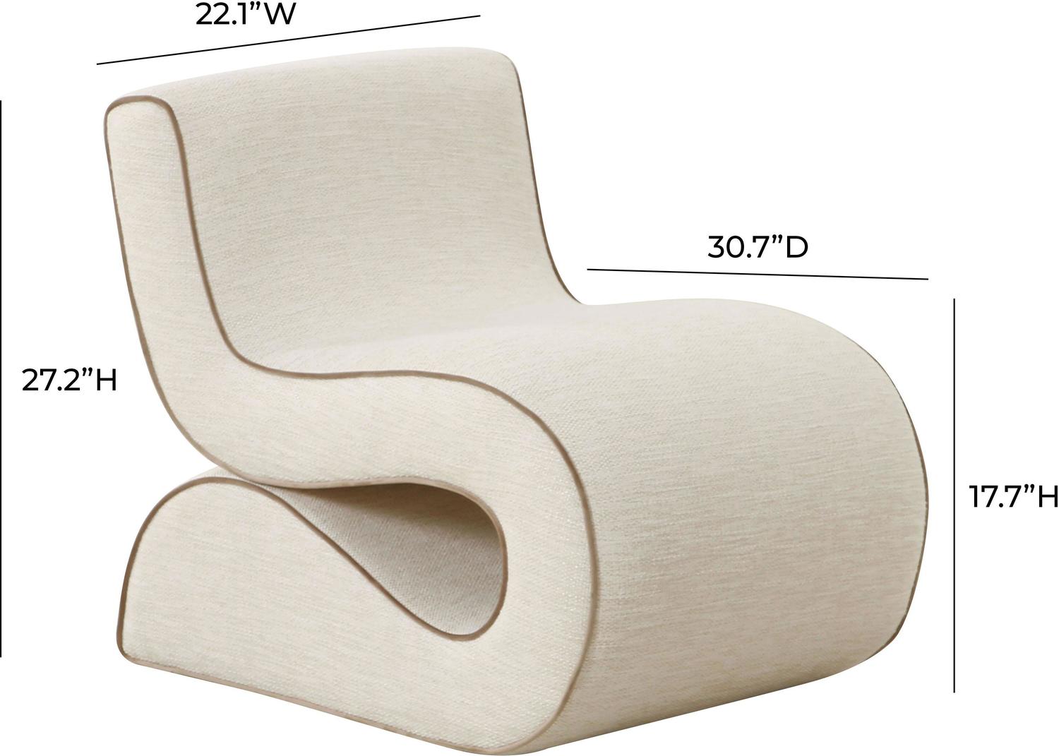 grey wingback accent chair Contemporary Design Furniture Accent Chairs Cream
