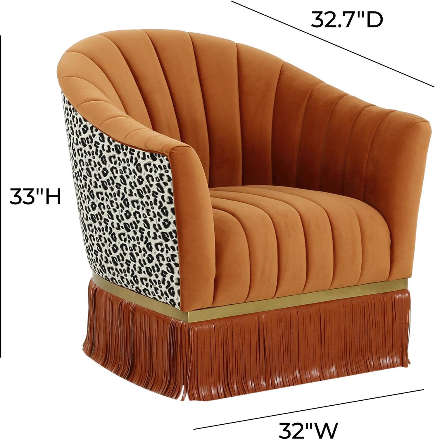 chaise velvet Contemporary Design Furniture Accent Chairs Cinnamon,Leopard