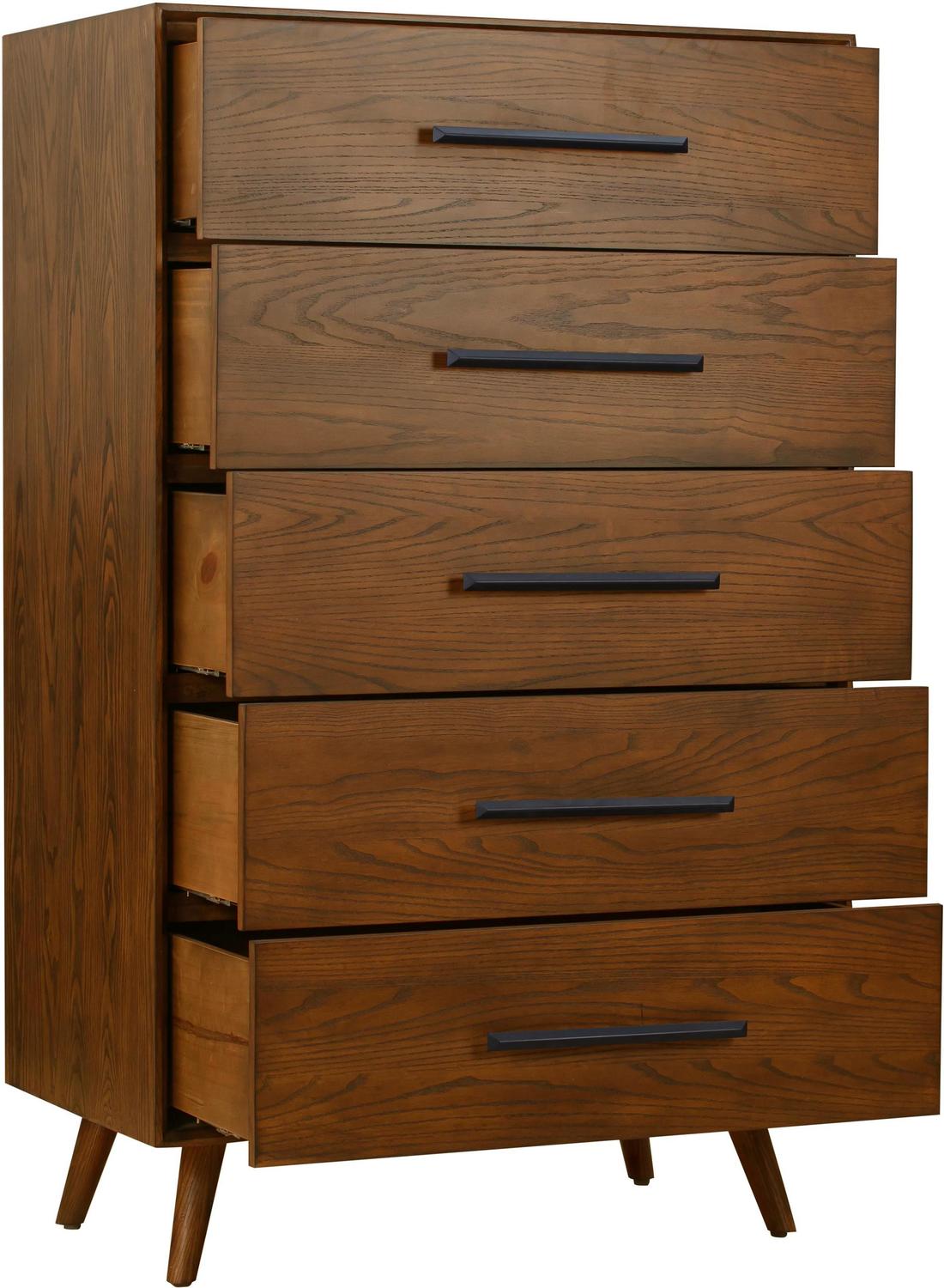 large wooden storage chest Tov Furniture Dressers Walnut