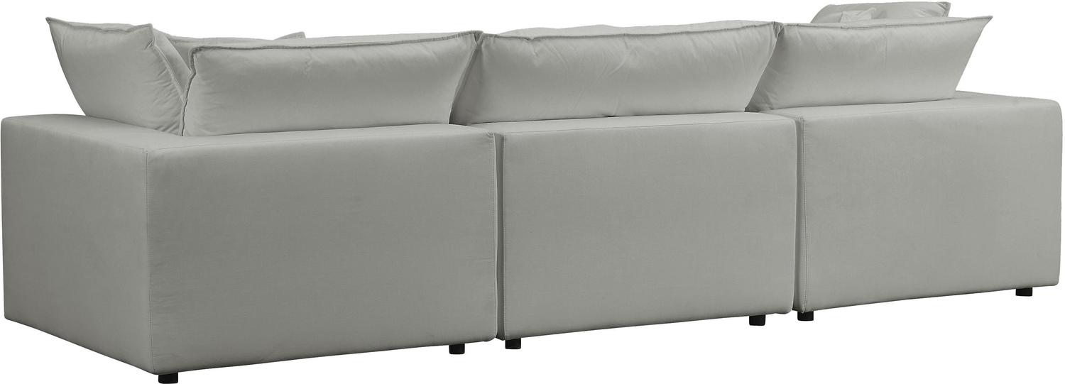 sectional sofa with pull out bed Tov Furniture Sofas Slate