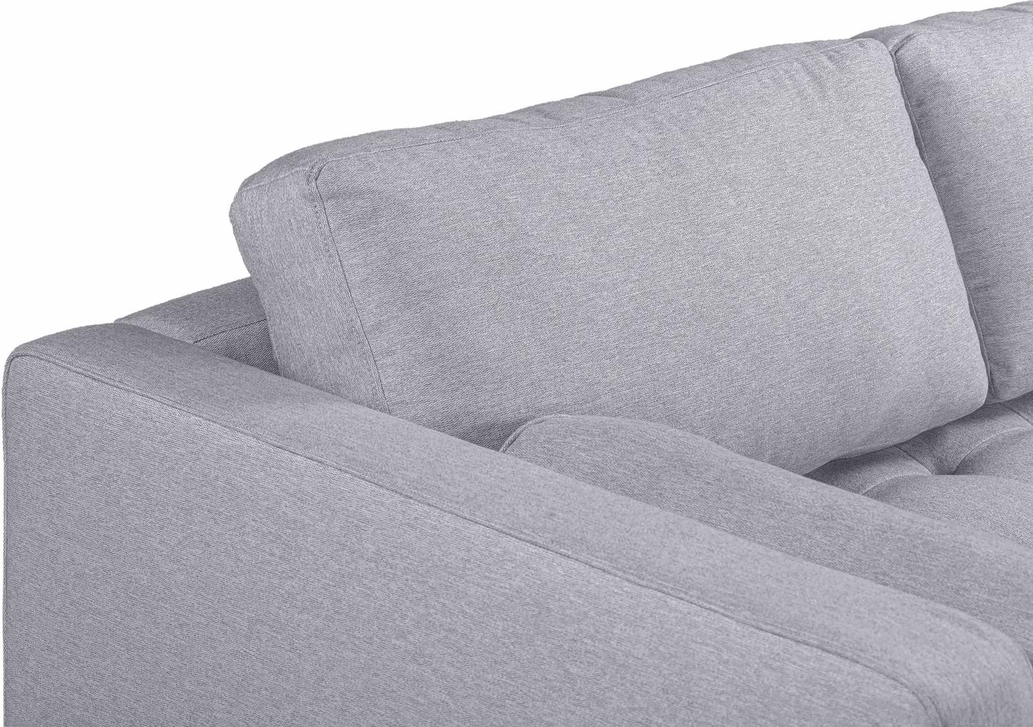 chaise loveseat sofa Tov Furniture Sofas Grey