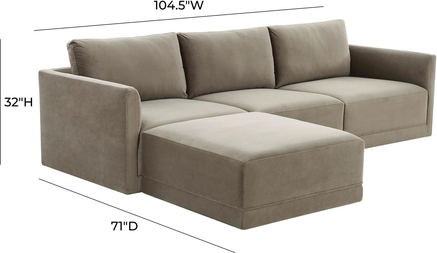 cheap living room sectionals Tov Furniture Sectionals Taupe