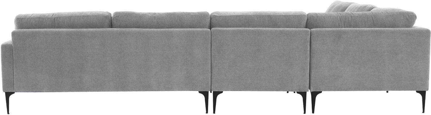 love seat pink Tov Furniture Sectionals Grey