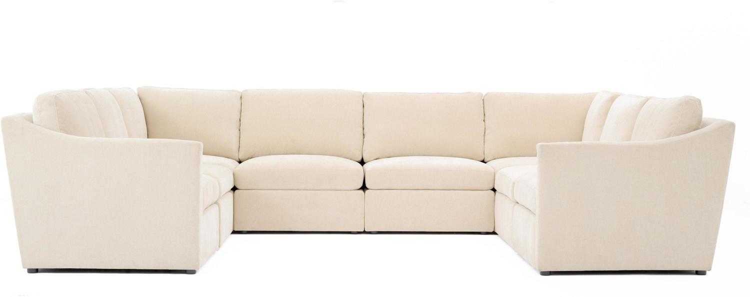 storage sectional with pull out bed Tov Furniture Sectionals Beige