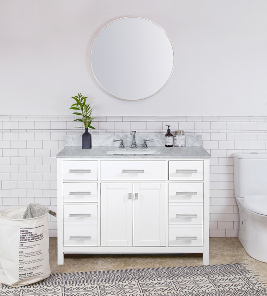 black bathroom vanity set Design Element Bathroom Vanity White Modern