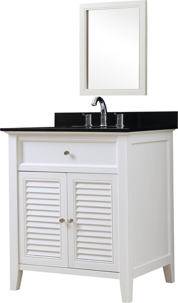 large bathroom vanity double sink Direct Vanity White Traditional