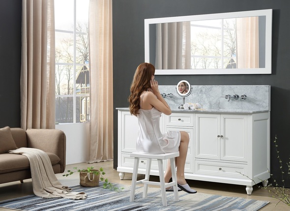 40 vanity cabinet Direct Vanity White Transitional