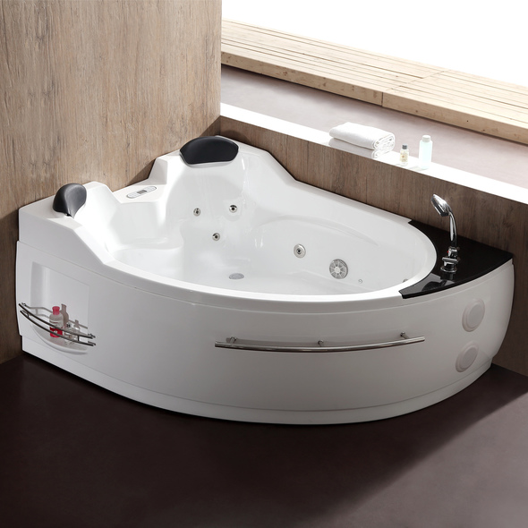 whirlpool tub cover Eago Whirlpool Tub White Modern