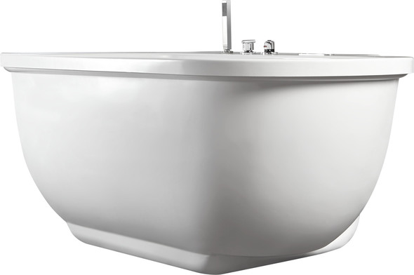 standalone whirlpool tub Eago Whirlpool Tub White Modern